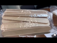 Medical Bamboo Tongue Depressor Non Toxic For Inspection Organs