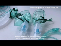 PVC Adjustable Venturi Mask High Concentration For Hospital