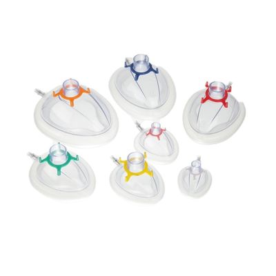 Anatomical Inflated Anesthetic Pvc Cushion Mask Anesthesia Airway Devices