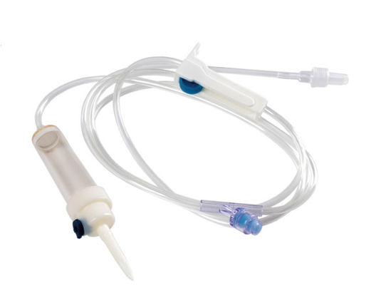 20 หยด/มล. ผู้ดูแลระบบ Infusion Transfusion Set Sterile Disposable ISO Flow Regulator