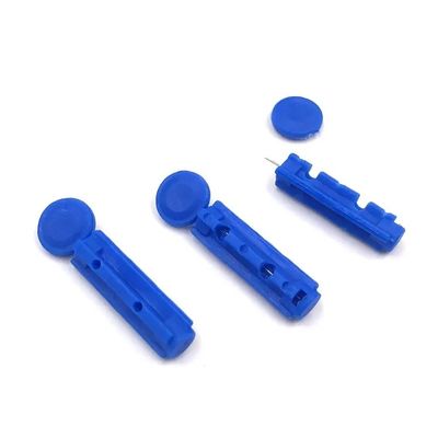 Lancets เลือดปลอดเชื้อความปลอดภัยแบบใช้แล้วทิ้งใช้เข็มทดสอบน้ำตาลทดสอบกลูโคสสำหรับ Lancets เลือดนิ้ว