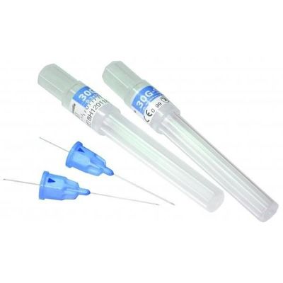 ทันตกรรมทิ้ง Endo 25 มม. ชลประทานเข็มวัสดุสิ้นเปลืองทางทันตกรรมสำหรับการดมยาสลบ