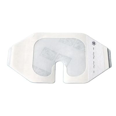วัสดุปิดแผลผ่าตัด PU โปร่งใส Iv Cannulae Dressing U Shaped