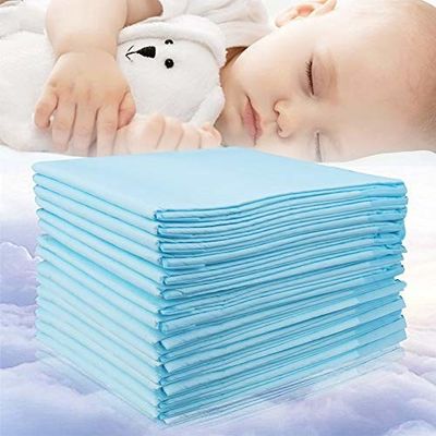 ไม่หยุดยั้งดูดซับ Underpads แบบใช้แล้วทิ้ง 6Ply 60 * 45 ซม. สำหรับเด็กผู้หญิงคลอดบุตรกันน้ำ